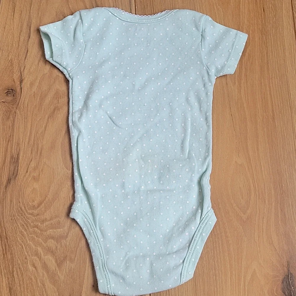 *3/$15* Carter's 3M Baby Girl Short Sleeve Bodysuits 4pcs